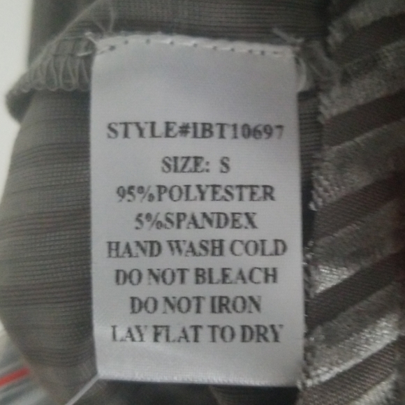 Velvet sripe pattern blouse - Picture 7 of 7